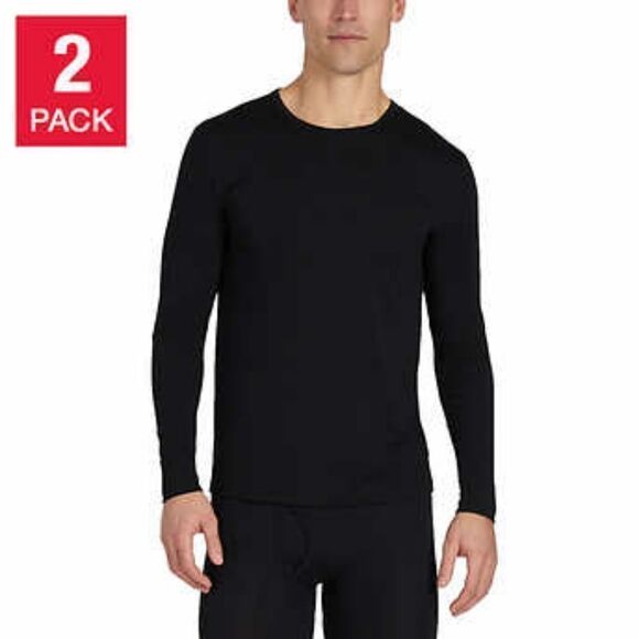 32 Degrees Men's Heat Tee, 2-pack - Picture 1 of 5